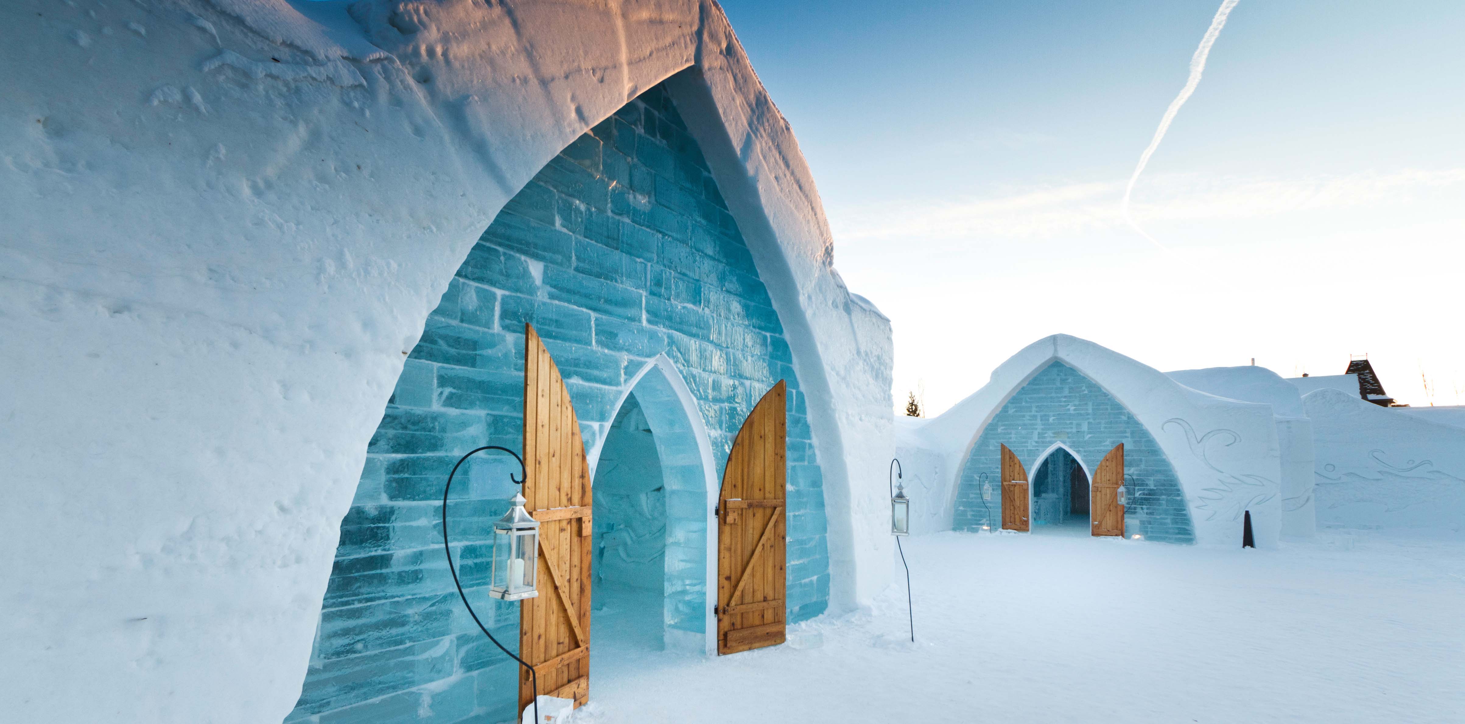 hotel en glace introuvable